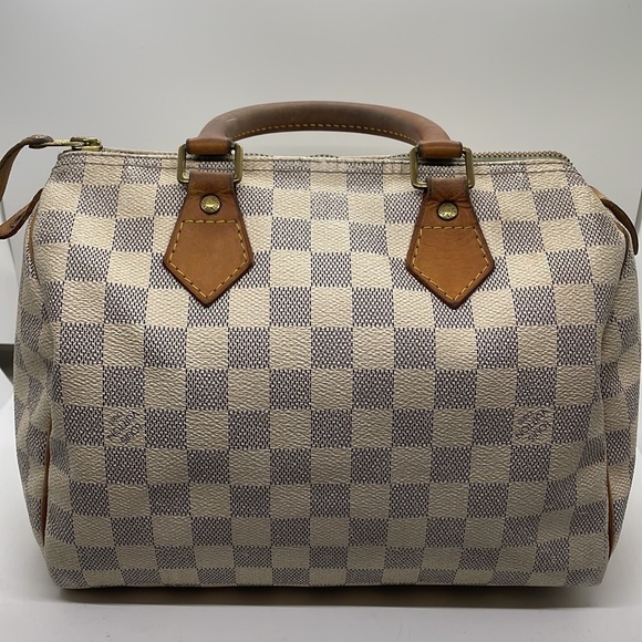 Louis Vuitton Damier Azur speedy bag 25 - Picture 9 of 16